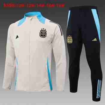Tute Calcio Bambino Argentina 2024 2025 Giallo