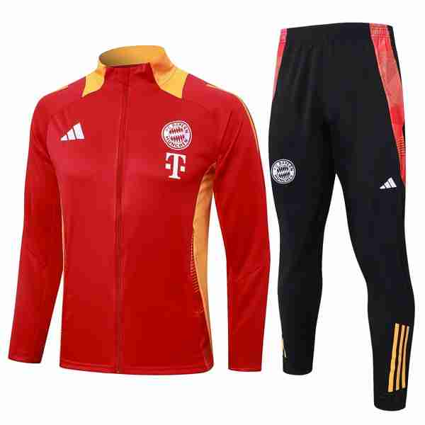 Chandal Bayern Munich 2024-2025 Rojo 4 Tute Calcio Bayern Monaco 2024 2025 Rosso
