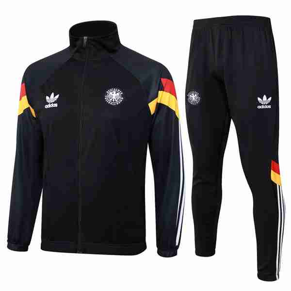 Chandal Alemania 2024-2025 Negro 3 Tute Calcio Germania 2024 2025 Nero