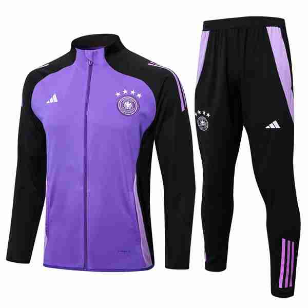 Chandal Alemania 2024-2025 Purpura 3 Tute Calcio Germania 2024 2025 Porpora