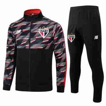 Tute Calcio Sao Paulo 2024 2025 Nero Rosso