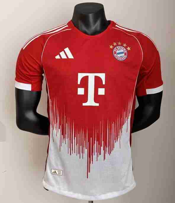 Maglia Calcio Bayern Monaco Prima 2025 2026 – Versione Giocatore Maglia Calcio Bayern Monaco Prima 2025 2026 – Versione Giocatore