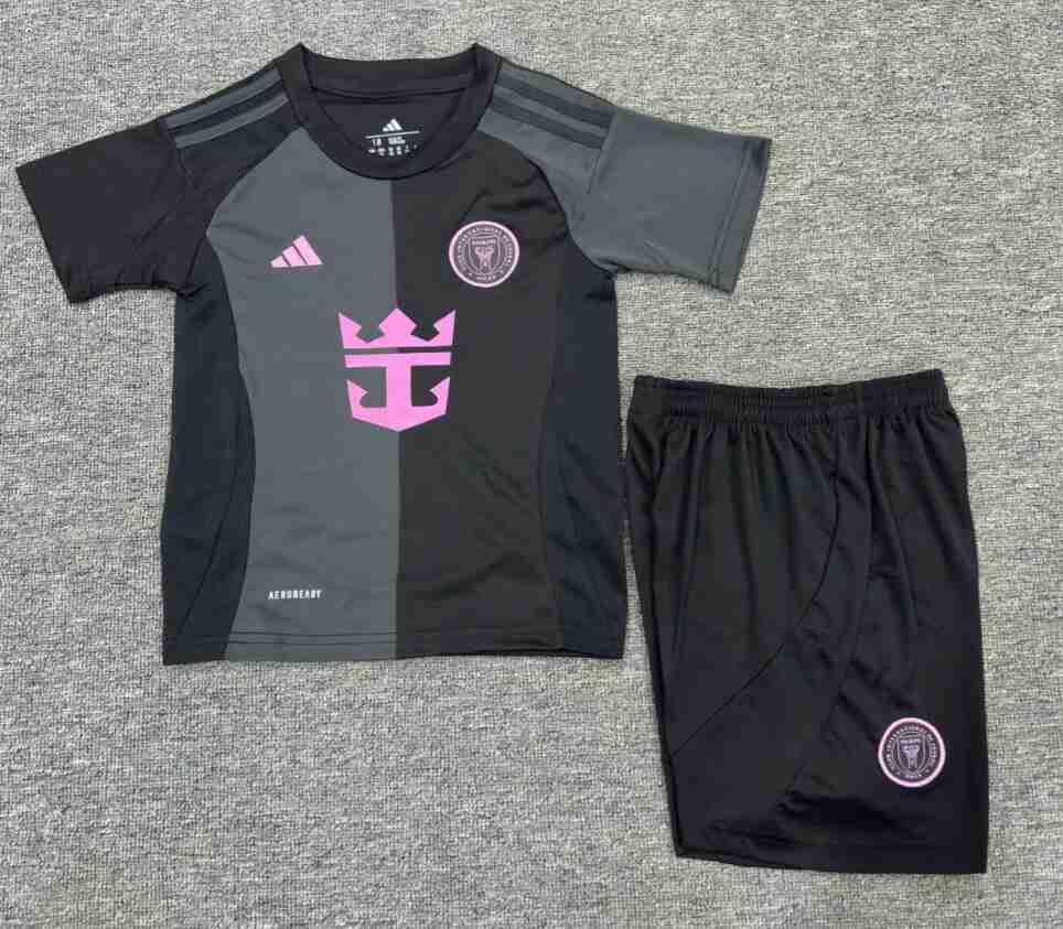 Maglia Calcio Inter Miami Set Bambino Away 2025 2026 Maglia Calcio Inter Miami Set Bambino Away 2025 2026