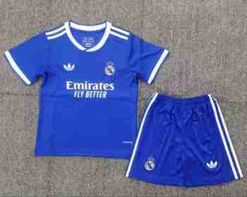 Maglia Calcio Real Madrid Set Bambino Terza 2025 2026