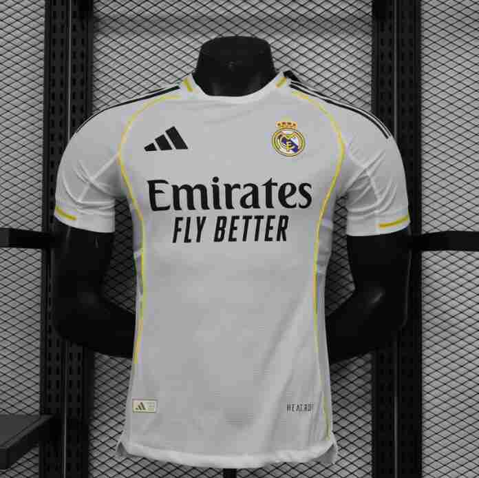 Maglietta Calcio Real Madrid Prima 2025 2026 – Versione Giocatore Maglietta Calcio Real Madrid Prima 2025 2026 – Versione Giocatore