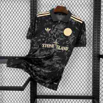 Thailandia Maglia Calcio Ajax X Stone Island 2025 2026