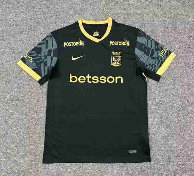 Thailandia Maglia Calcio Atletico Nacional Away 2025 2026 Thailandia Maglia Calcio Atletico Nacional Away 2025 2026