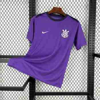 Thailandia Maglia Calcio Corinthians Paulista Pre-Partita 2025 2026