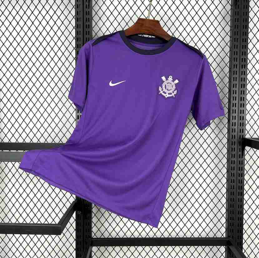 Thailandia Maglia Calcio Corinthians Paulista Pre-Partita 2025 2026 Thailandia Maglia Calcio Corinthians Paulista Pre Partita 2025 2026