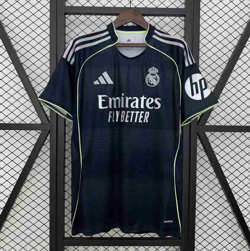 Thailandia Maglia Calcio Real Madrid Away 2025 2026 Thailandia Maglia Calcio Real Madrid Away 2025 2026 1