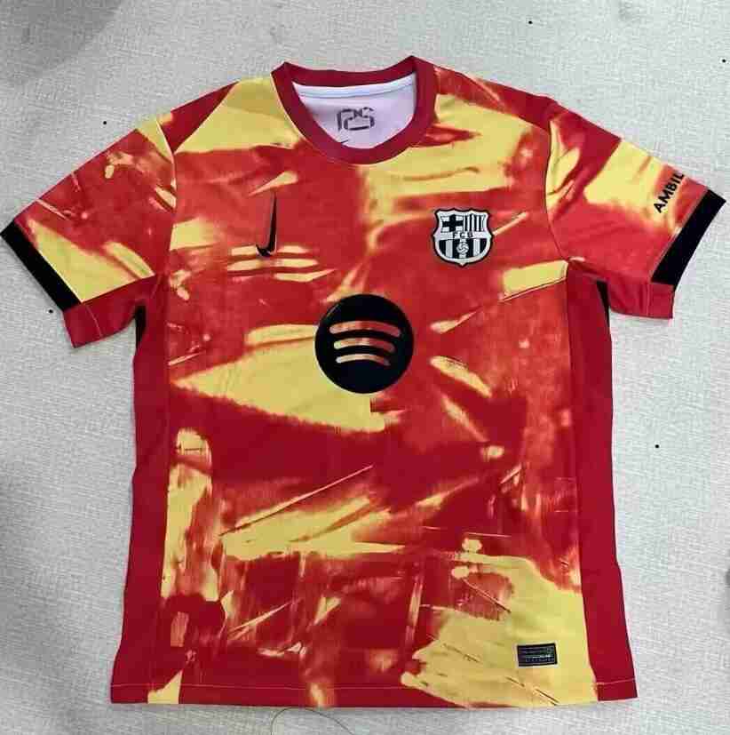 Thailandia Speciale Maglia Calcio FC Barcellona 2025 2026 Thailandia Speciale Maglia Calcio FC Barcellona 2025 2026