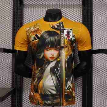 Thailandia Speciale Maglia Calcio Giappone 25 2026 Giallo