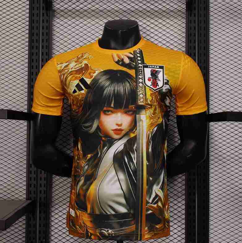 Thailandia Speciale Maglia Calcio Giappone 25 2026 Giallo Thailandia Speciale Maglia Calcio Giappone 25 2026 Giallo