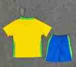Maglia Calcio Brasile Set Bambino Prima 2025 2026