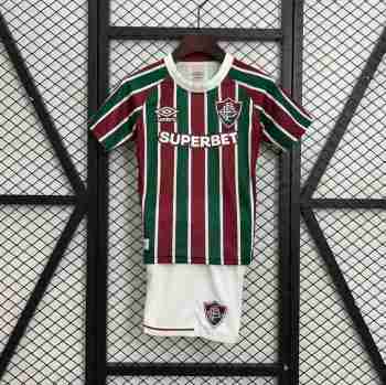 Maglia Calcio Fluminense Set Bambino Prima 2025 2026