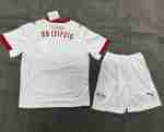Maglia Calcio RB Leipzig Set Bambino Away 2025 2026