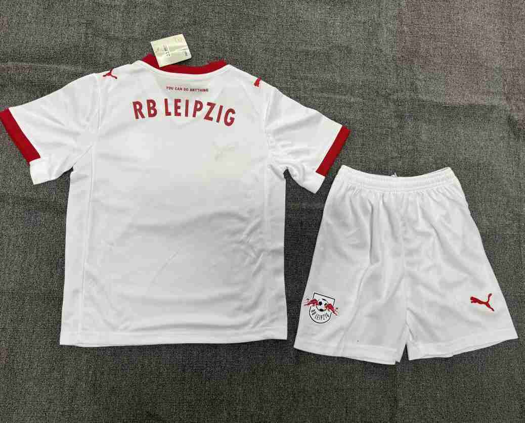 Maglia Calcio RB Leipzig Set Bambino Away 2025 2026_1