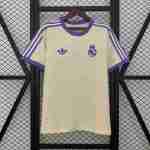 Thailandia Speciale Maglia Calcio Real Madrid 2025 2026 Bianco Porpora