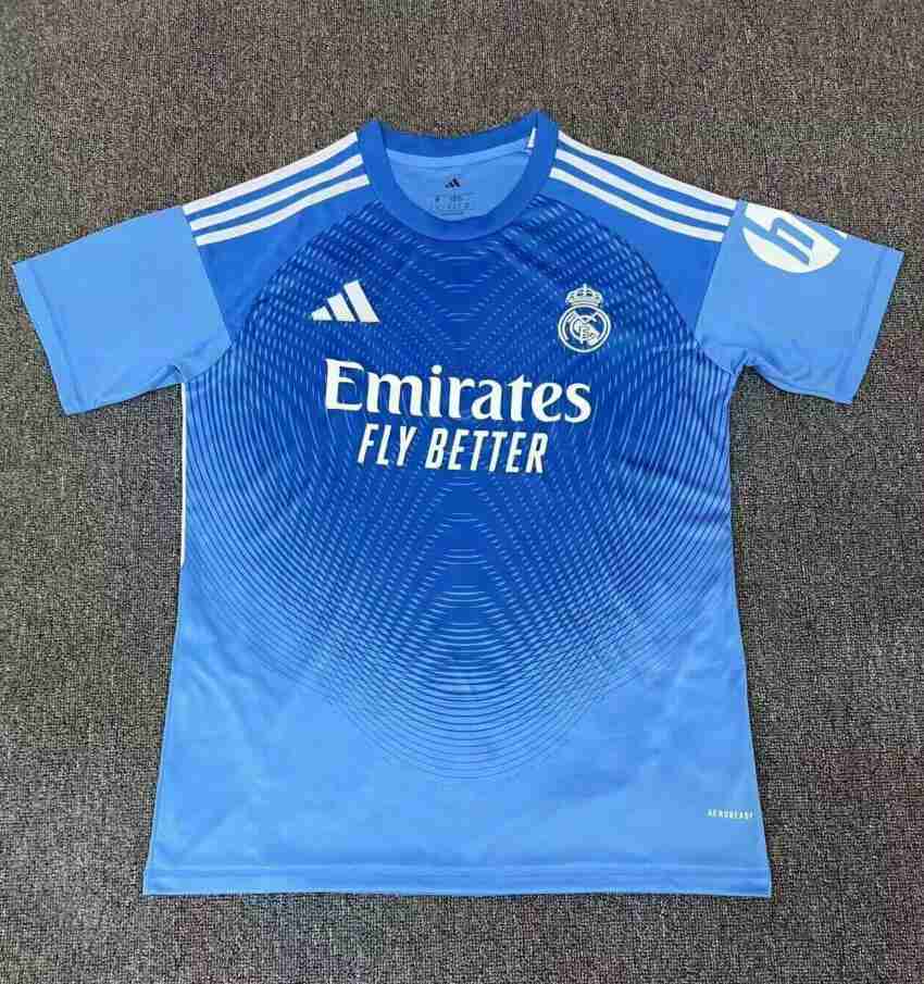 Thailandia Maglia Calcio Real Madrid Portiere 2025 2026 Blu Thailandia Maglia Calcio Real Madrid Portiere 2025 2026 Blu