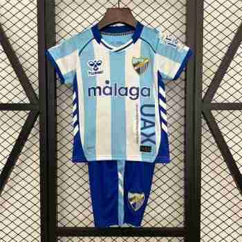 Maglia Calcio Malaga CF Set Bambino Prima 2025 2026