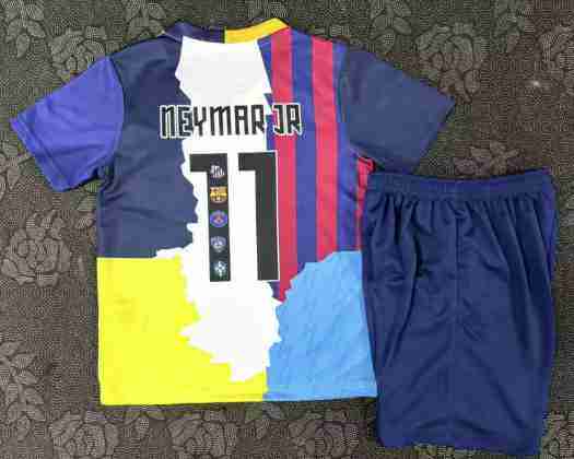 Maglia Calcio Santos Neymar Set Bambino Speciale 2025 2026_1 Maglia Calcio Santos Neymar Set Bambino Speciale 2025 2026 1