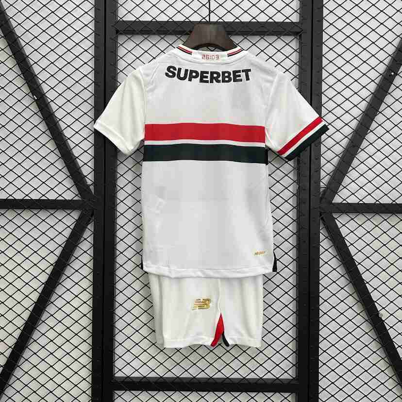 Maglia Calcio Sao Paulo Set Bambino Prima 2025 2026_1