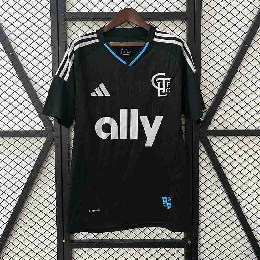 Thailandia Maglia Calcio Charlotte FC Away 2025 2026 Thailandia Maglia Calcio Charlotte FC Away 2025 2026