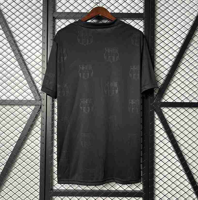 Thailandia Speciale Maglia Calcio FC Barcellona 2025 2026 Nero_1