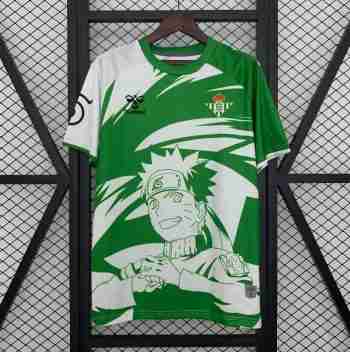Thailandia Speciale Maglia Calcio Real Betis 2025 2026 Verde Bianco