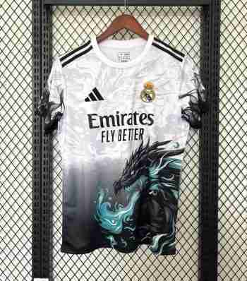 Thailandia Speciale Maglia Calcio Real Madrid 2025 2026 Bianco