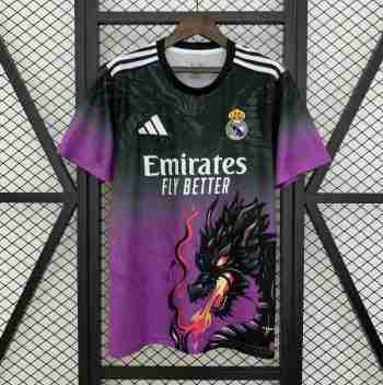 Thailandia Speciale Maglia Calcio Real Madrid 2025 2026 Porpora