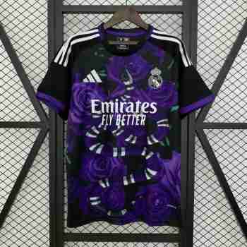 Thailandia Speciale Maglia Calcio Real Madrid 2025 26 Porpora