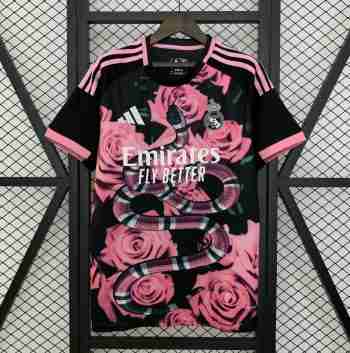 Thailandia Speciale Maglia Calcio Real Madrid 2025 26 Rosa