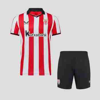 Maglia Calcio Athletic Bilbao Set Bambino Prima 2025 2026