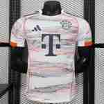 Maglia Calcio Bayern Monaco Away 2025 2026 Bianco – Versione Giocatore