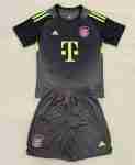 Maglia Calcio Bayern Monaco Set Bambino Portiere 2025 2026 Nero