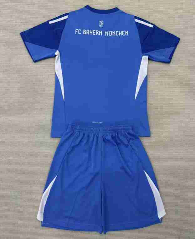 Maglia Calcio Bayern Monaco Set Bambino Portiere 2025 2026_1