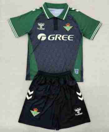 Maglia Calcio Real Betis Set Bambino Speciale 2025 26 Verde