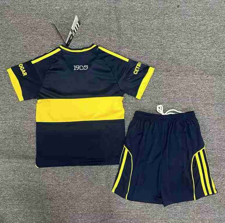 Thailandia Maglia Calcio Boca Juniors Set Bambino Prima 2025 2026_1