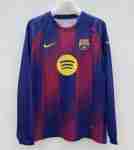 Thailandia Maglia Calcio FC Barcellona Manica Lunga Prima 2025 2026