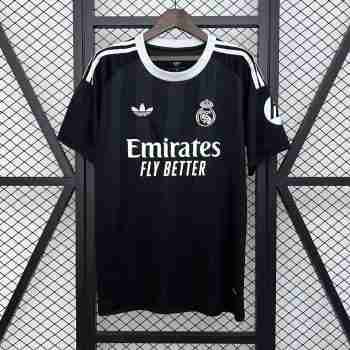 Thailandia Speciale Maglia Calcio Real Madrid 25 2026 Nero