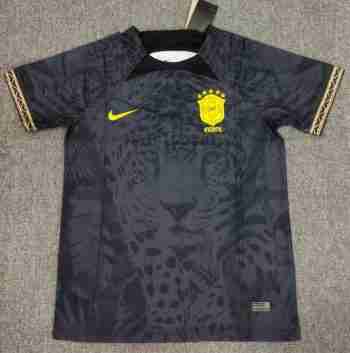 Thailandia Speciale Maglia Calcio Brasile 2025 2026 Nero