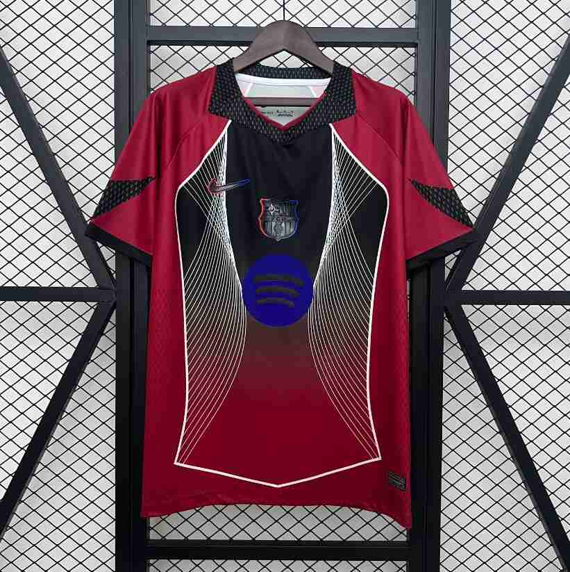 Thailandia Speciale Maglia Calcio FC Barcellona 2025 2026 Rosso Thailandia Speciale Maglia Calcio FC Barcellona 2025 2026 Rosso