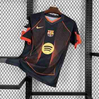 Thailandia Speciale Maglia Calcio FC Barcellona 25 2026 Nero
