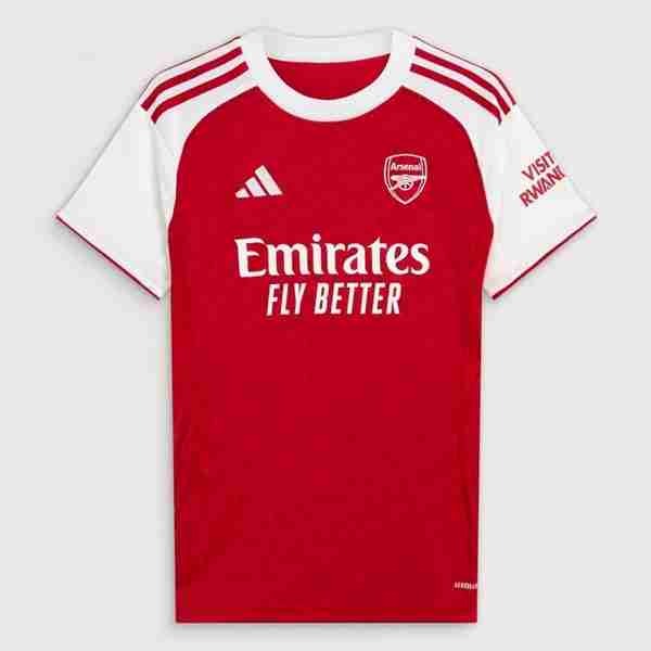 Camiseta Arsenal 1ª Mujer 2025-2026 Thailandia Maglia Calcio Arsenal Donna Prima 2025 2026