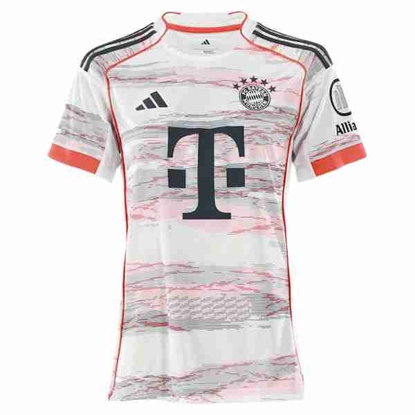 Camiseta Bayern Munich 2ª Mujer 2025-2026 Thailandia Maglia Calcio Bayern Monaco Donna Away 2025 2026