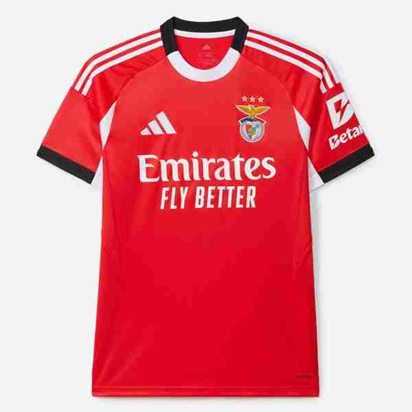 Tailandia Camiseta Benfica 1ª 2025-2026 Thailandia Maglia Calcio Benfica Prima 2025 2026
