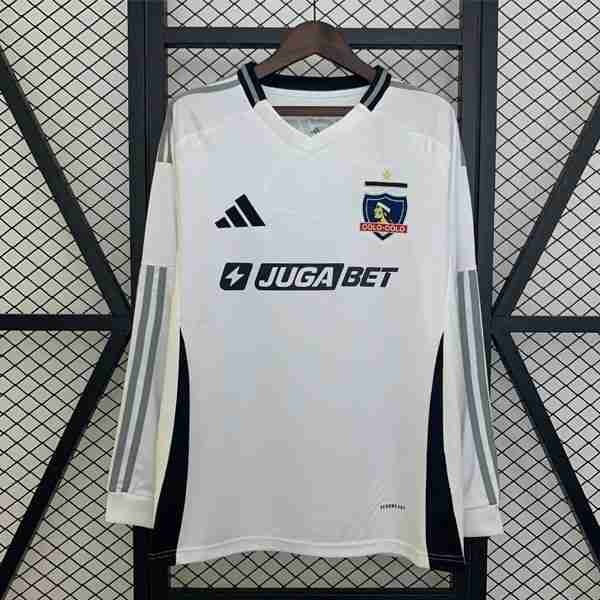 Tailandia Camiseta Colo Colo 1ª ML 2025-2026 Thailandia Maglia Calcio Colo Colo Manica Lunga Prima 2025 2026