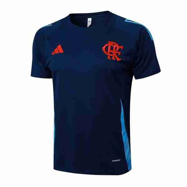 Camiseta Entrenamiento Flamengo 2025-2026 Azul Thailandia Maglia Calcio Formazione Flamengo 2025 2026 Blu