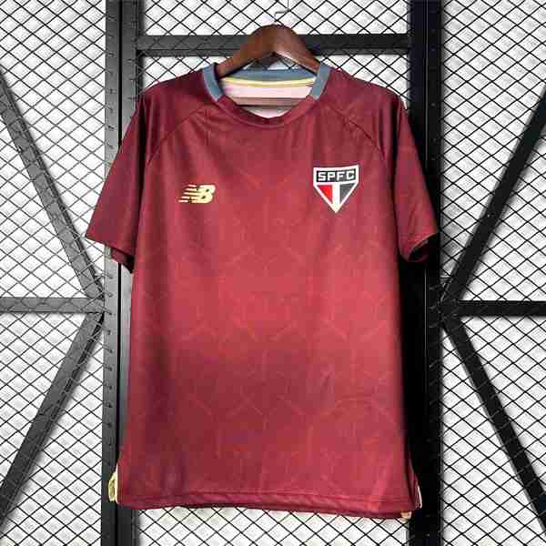 Tailandia Camiseta Sao Paulo Training 2025-2026 Thailandia Maglia Calcio Formazione Sao Paulo 2025 2026
